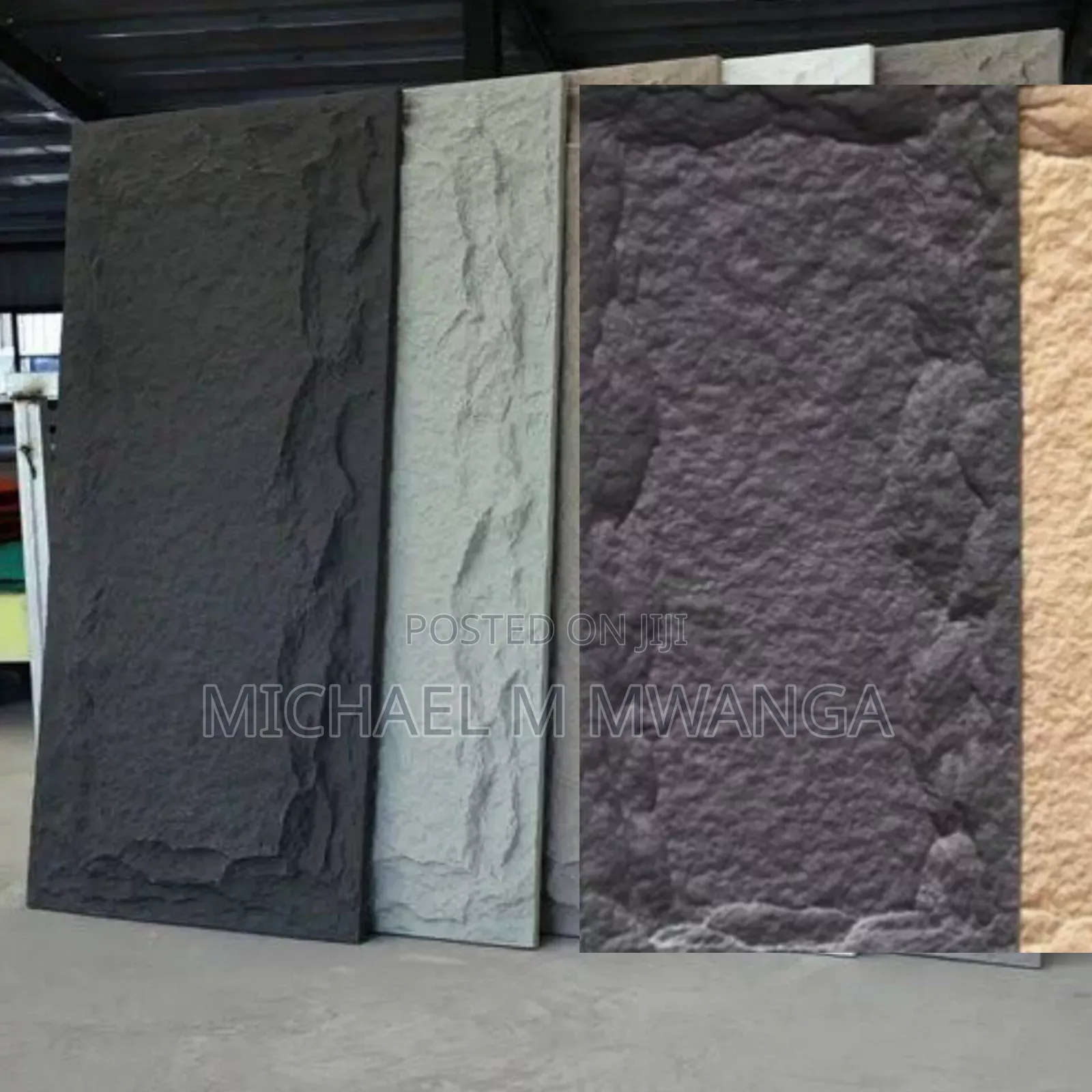 Moisture Resistance P.U Stone Wall Panel