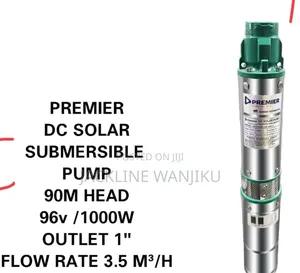 90m Head 1000w 96v Solar Submersible Pump/Dc Submersible Pump