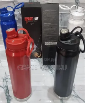 Stainless Steel Thermos Sport Pot ~Camping Club