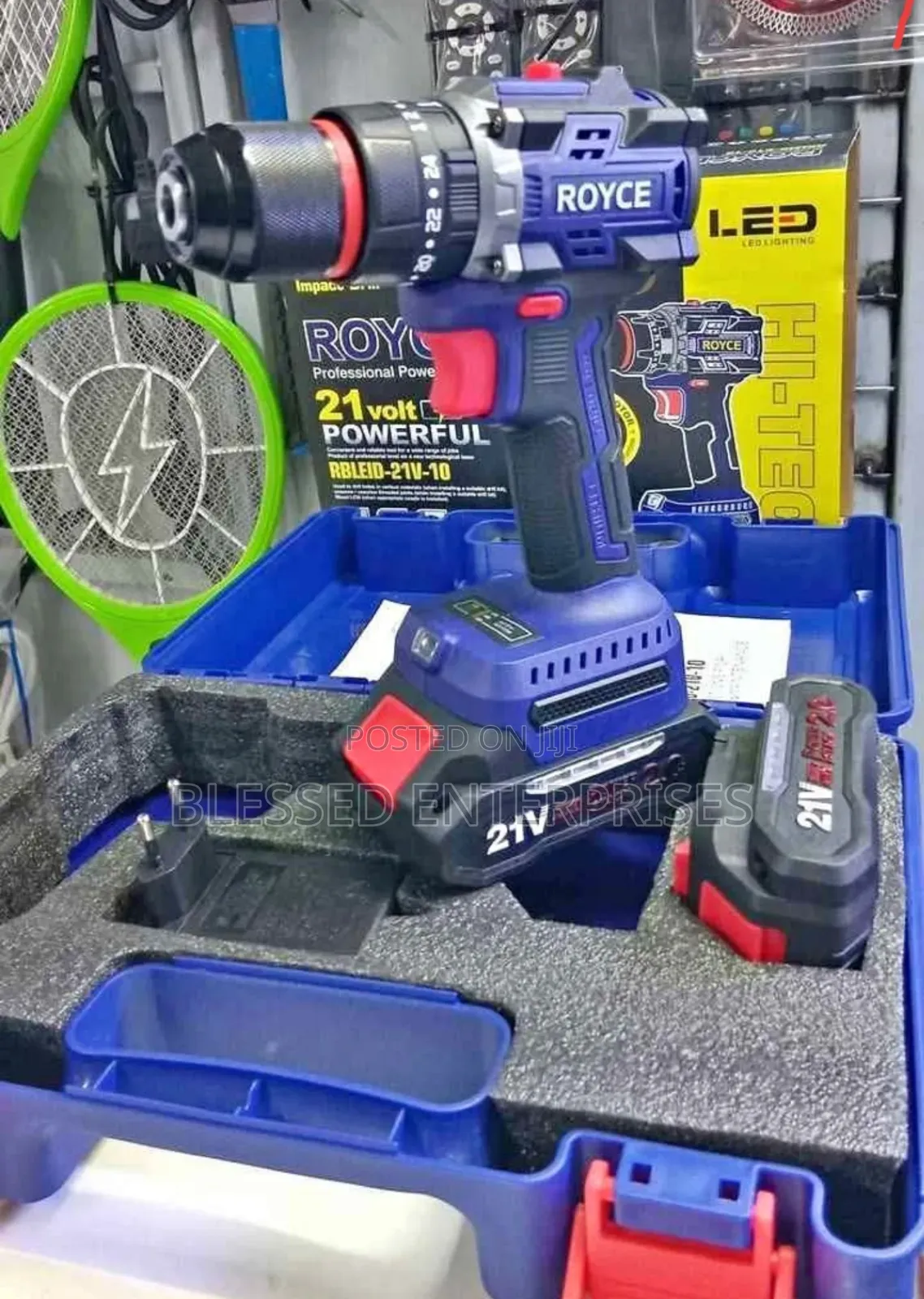 Royce Rechargeable Drill 21v /.Royce Rechargeable Cordless Drill