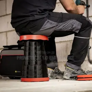 Portable Adjustable Plastic Stool