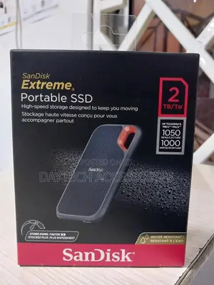Sandisk 2tb Extreme Portable SSD Sdssde61-2t00-G25 1050mb/S