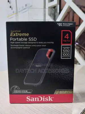 Sandisk 4tb Extreme Portable External SSD