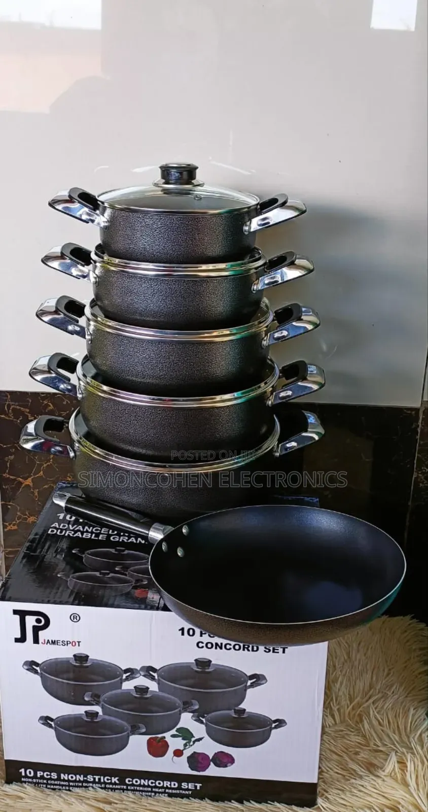Jp Cookware Set 11pcs