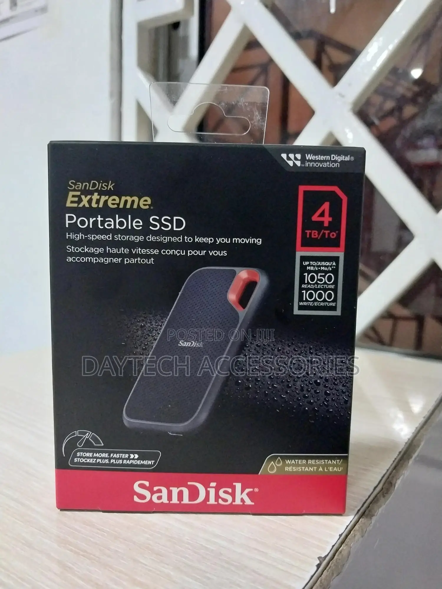 Sandisk 4tb Extreme Portable SSD External Solid-State Drive