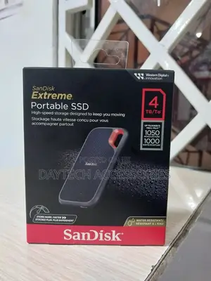 Sandisk 4tb Extreme Portable SSD External Solid-State Drive