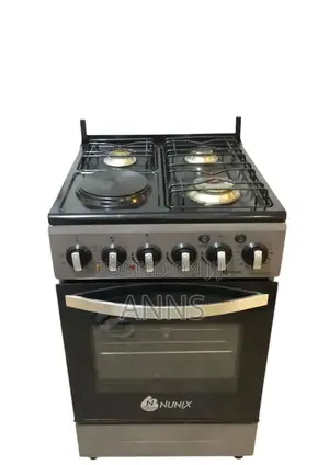 Nunix Standing Cooker With Electric Oven Instock.