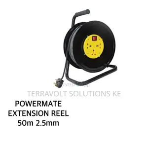 50m 2.5mm Powermate Heavy-Duty Extension Reel