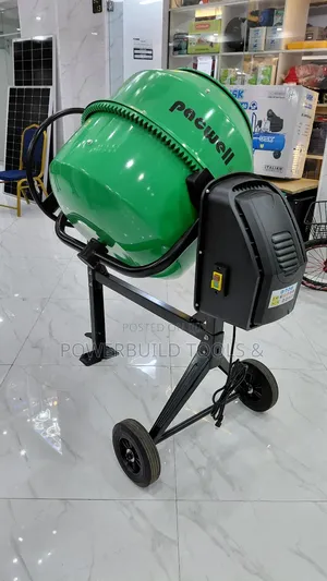 Pacwell Electric Concrete Mixer 200l
