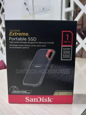 Sandisk 1tb Extreme Portable SSD V2 (Black)