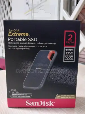Sandisk Extreme Portable SSD 1050mb/S Usb-C 3.2 Gen 2 2tb