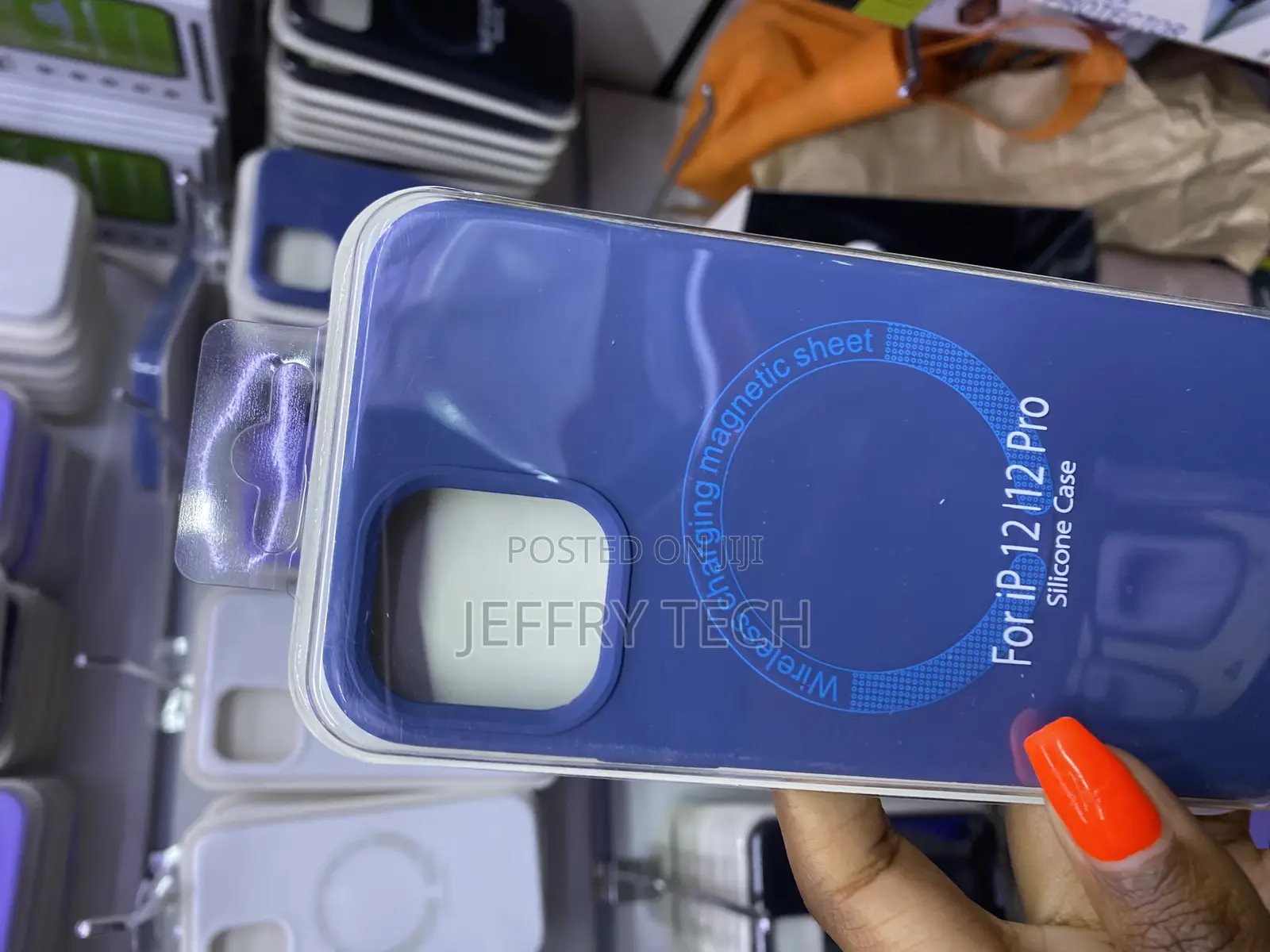Nassy Apple iPhone 12 and iPhone 12 Pro Silicone Case With Magsafe