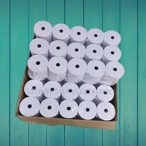 50 Pieces Premium Pos Receipt Thermal Paper Rolls 80mmx80mmx13mm