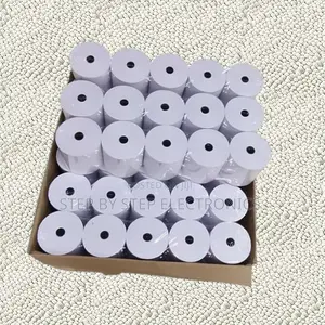 Long Lasting Use 80mmx80mm Pos Thermal Receipt Paper Rolls - 50pcs