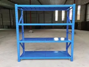 Heavy-Duty Commercial 4 Shelf Industrial Storage Rack