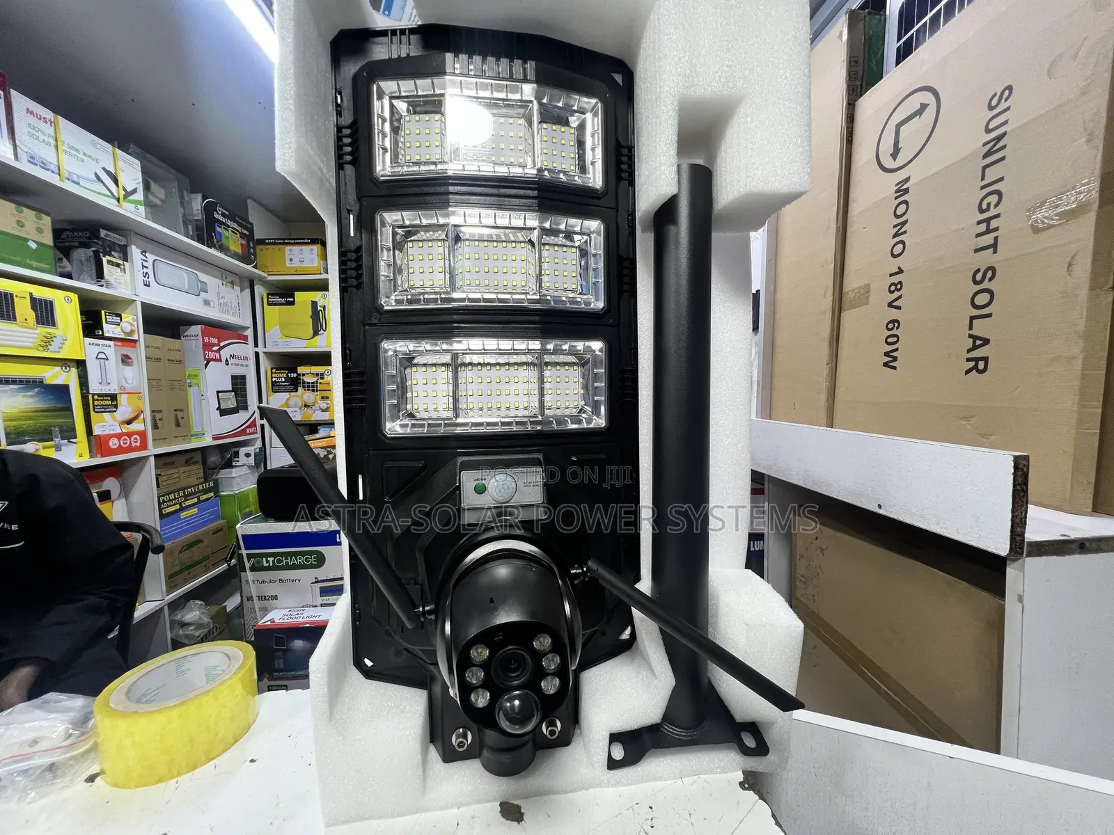Ai Solar Camera + Lighting
