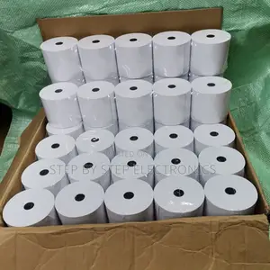 Pack of 50 High-Quality 80mm X 80mm Thermal Paper Rolls