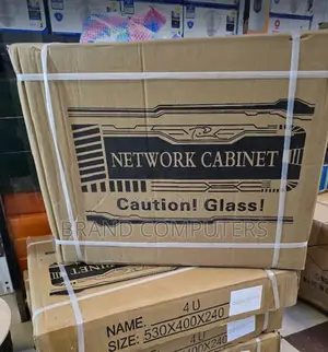 4u Cabinet Brand New Black Metallic Lockable 4u Cabinet