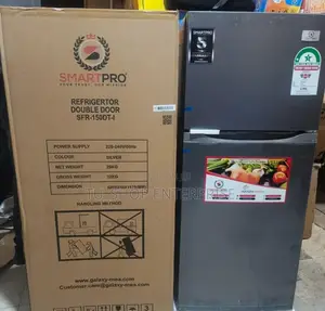Refrigerator! Smart Pro SFR-150-Dt-I Double Door , 121l - Silver