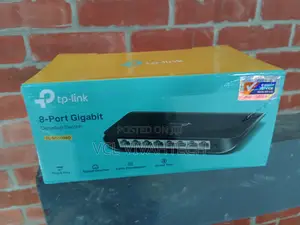 Tp-Link 8-Portmbps Gigabit Desktop Switch - Tl-Sg1008d