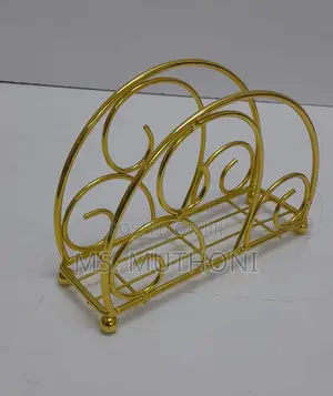 Fancy Metallic Dining Table Serviette Dispenser