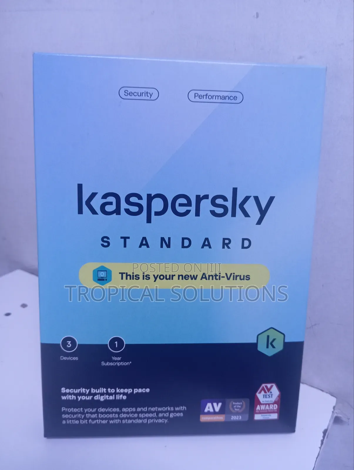 Kaspersky Standard 3 Device - 1 Year