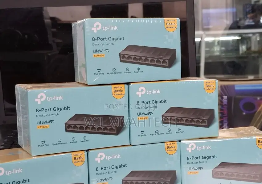 Tp-Link 8-Port 1000mbps Desktop Switch - Ls1008g