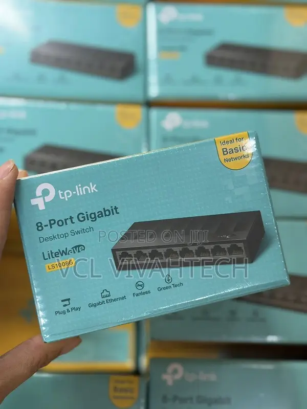 Tp-Link Tl-Ls1008g 8-Port Desktop Switch