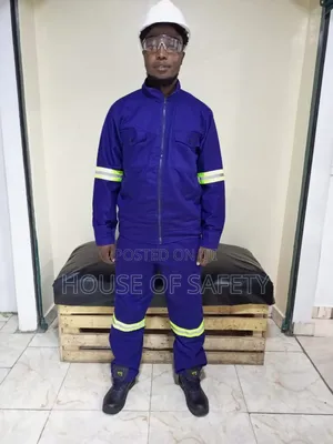 Dark Royal Bue Work Suit