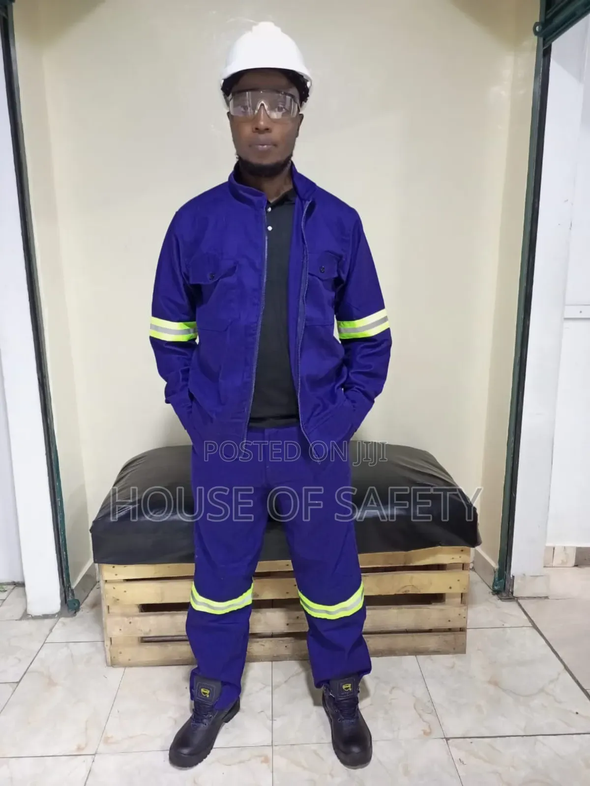 Front Zip Work Suits