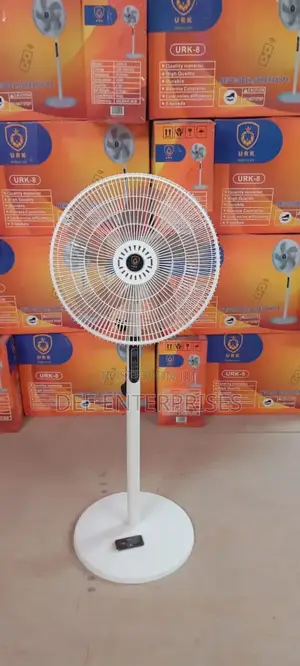 Remote Controlled Urk 16" Modern Standing Quiet Fan