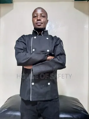 Black Pure Tetrex Chef Coat