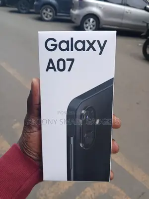 New Samsung Galaxy A07 4G 64 GB Black