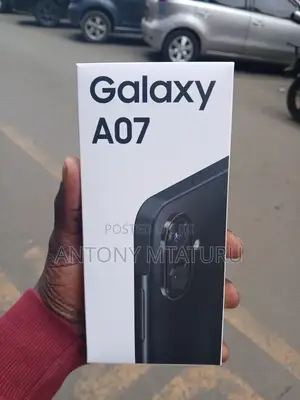 New Samsung Galaxy A07 4G 64 GB Black