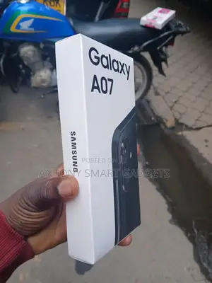 New Samsung Galaxy A07 4G 64 GB Black