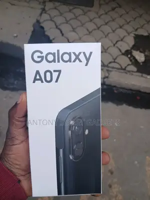 New Samsung Galaxy A07 4G 128 GB Black