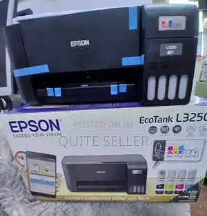 Affordable Epson L3250 Printer 4 X 65ml Individual Ink Bottles (Black)