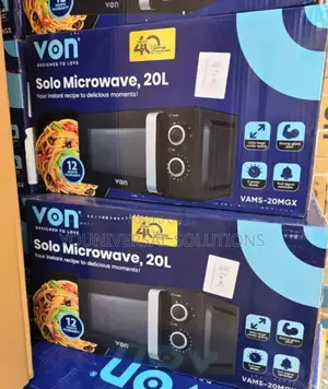 Von Manual 20 Litres Microwave