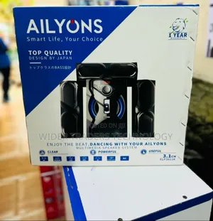 Ailyons  3.1ch Subwoofer Home Theatre Multi Media Bluetooth Speaker