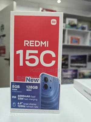 New Xiaomi Redmi 15C 4G 128 GB