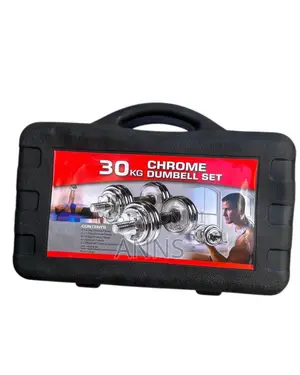 3p Kg Chrome Dumbell Set Available