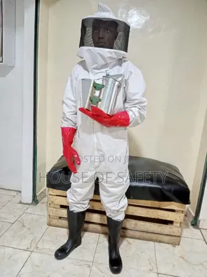 White PVC Bee Suits