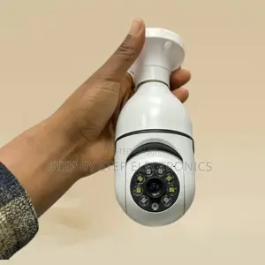 Wireless PTZ 360° Wifi Bulb Camera – Home Security With Mobile Viewing