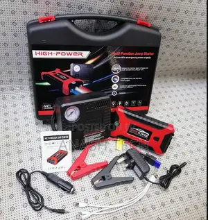 8000mah Power 2 in 1 Jump Starter With Air Compressor