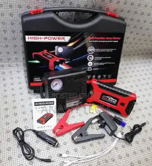 Car Jump Starter Power Bank With 150 Psi Air Compressor
