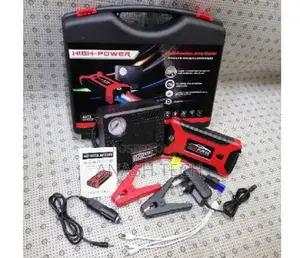 High Quality Jump Starter With Air Compressor, Black
