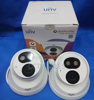 Uniview Indoor Dome Camera With Built in Warm Light Leds