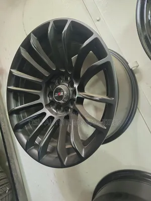 Black Multi Spokes 15 Inch Universal Offset Rim Set