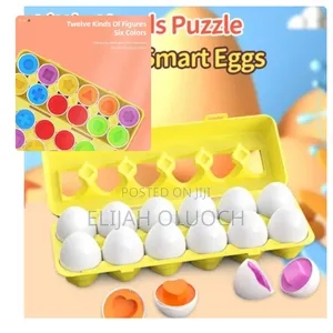 12 Color Matching Eggs Game