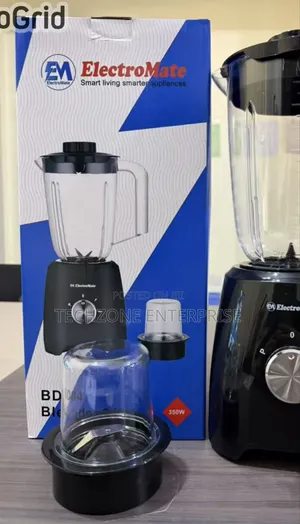 Electromate 2-in-1 Blender – High-Power Blender With Grinder, 